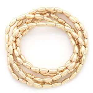 Oval Beaded Bracelet