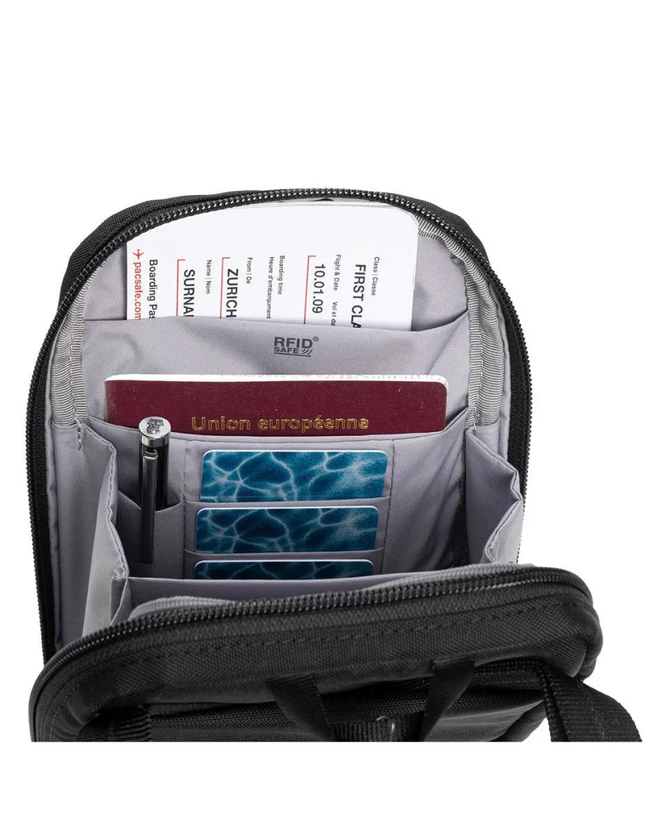 Pacsafe® RFIDsafe™ RFID Blocking Tech Crossbody
