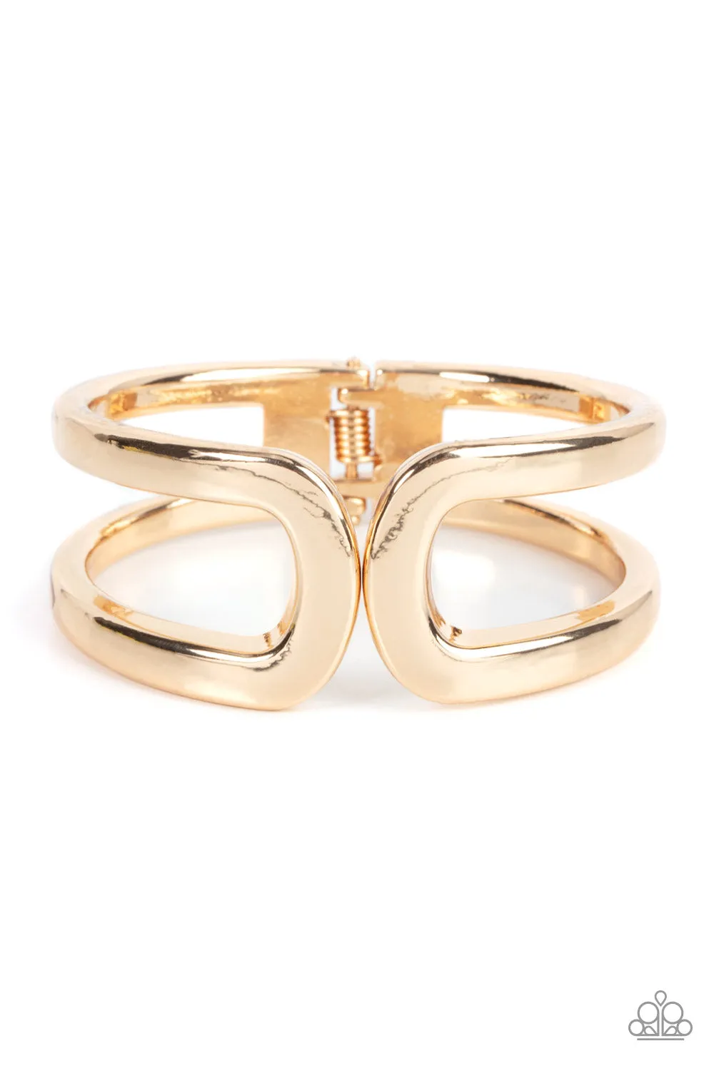 Paparazzi Industrial Empress - Gold Bracelets