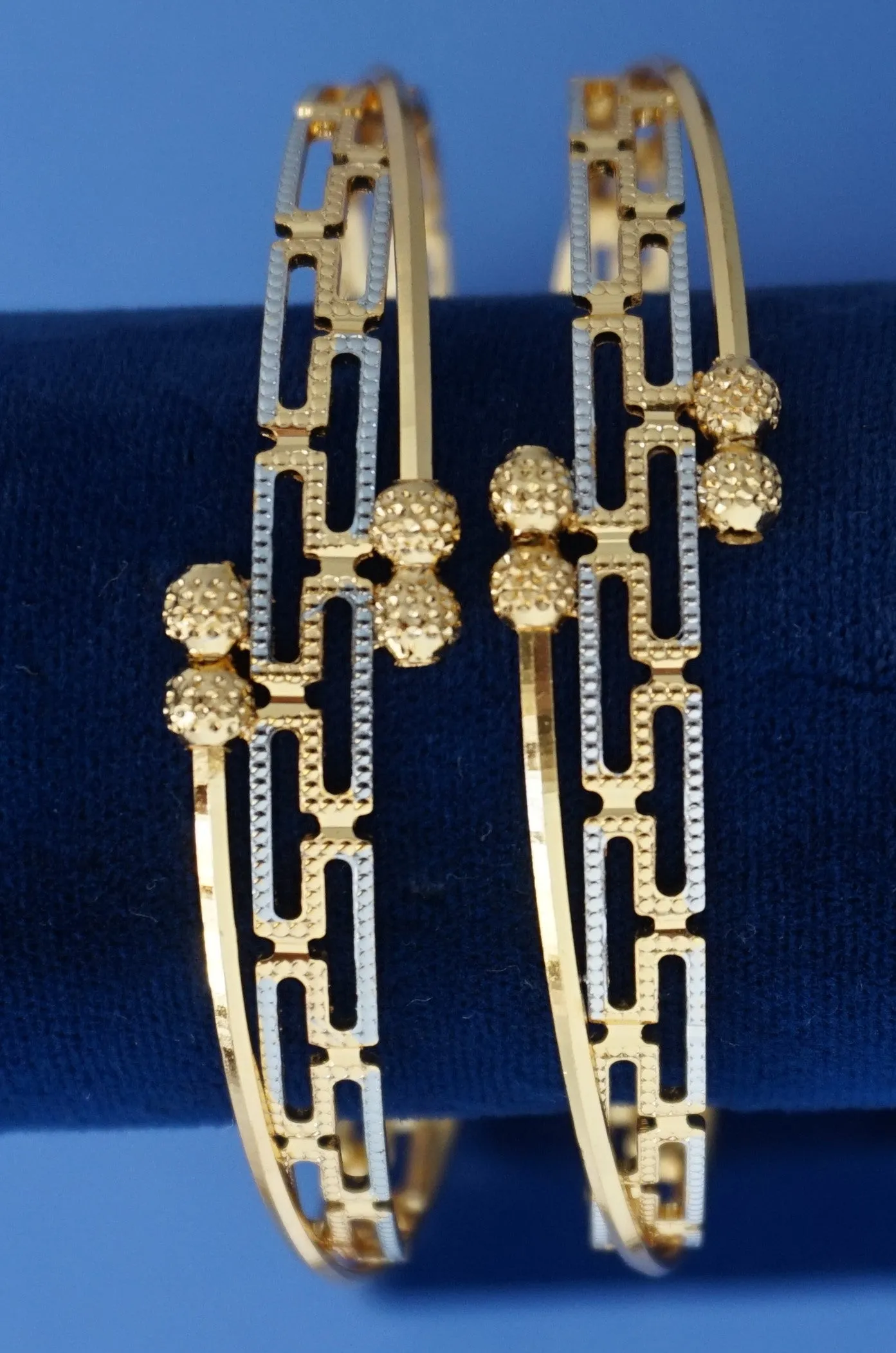Paper clip bangle bracelets