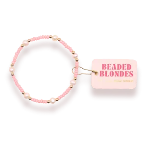 Pastel Pink Pearl Bracelet