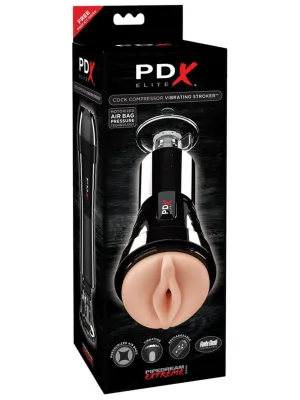 PDX ELITE Cock Compressor Vibrating Stroker