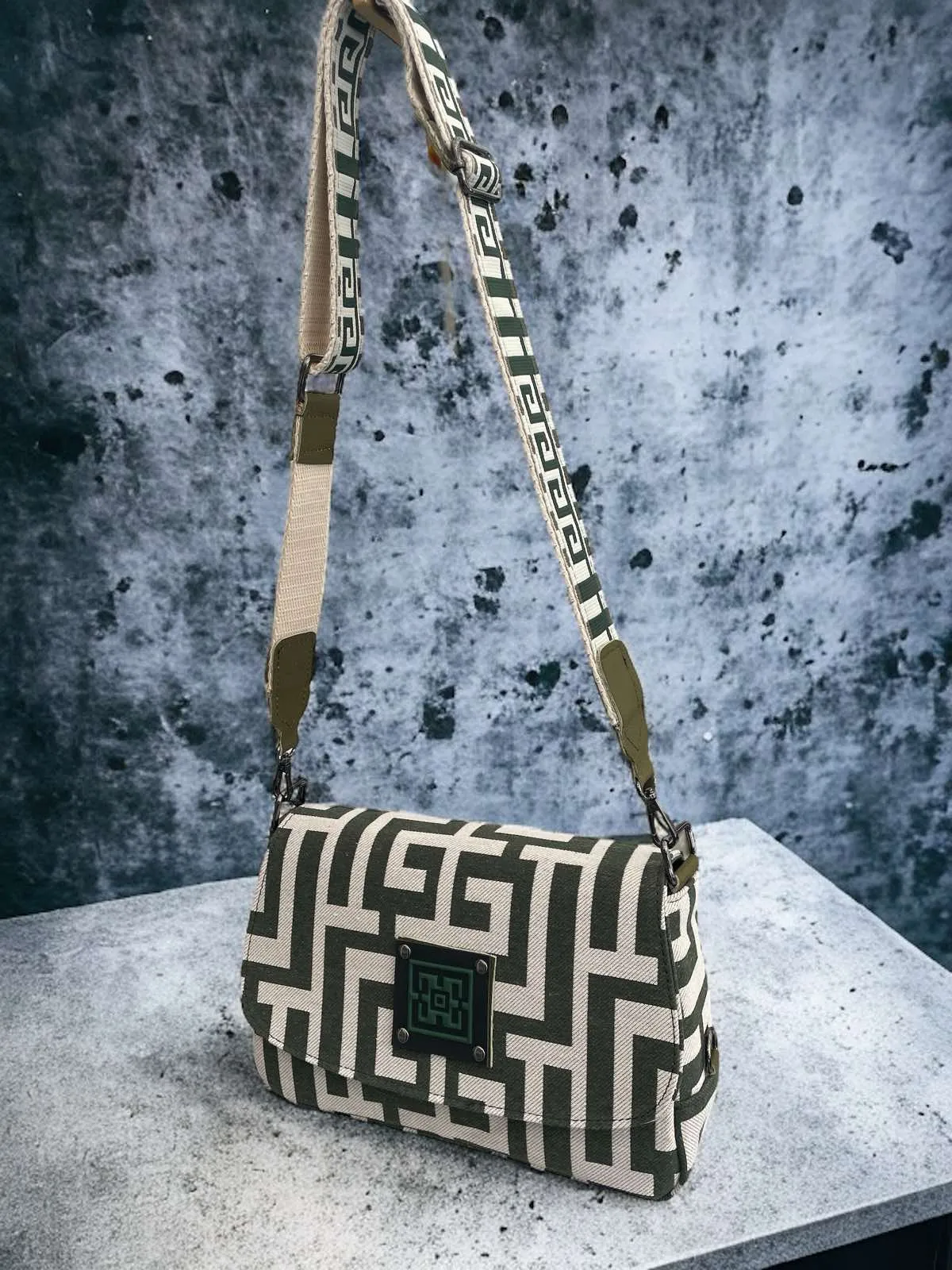 Phivos Labyrinth Bag Green