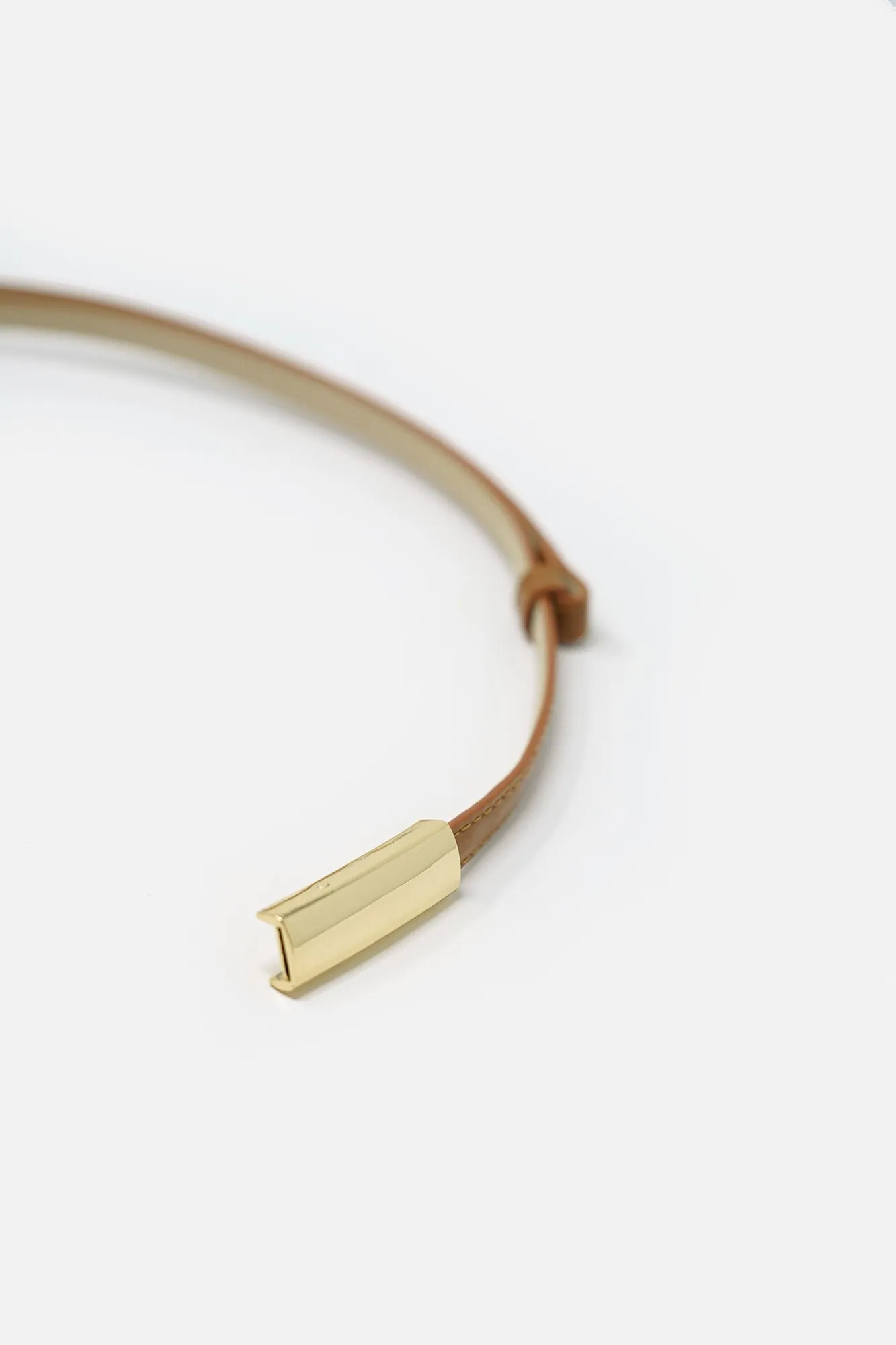 Pireas Leather Waist Belt