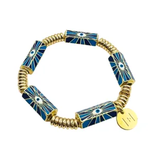 Positive Vibes Bracelet Blue