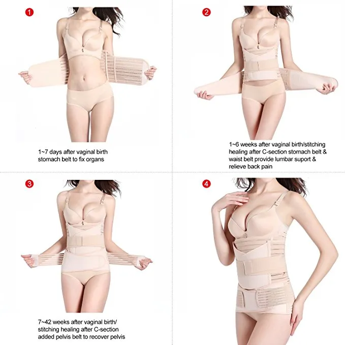 Postpartum Recovery body shaper Belt for Belly, waist and pelvic