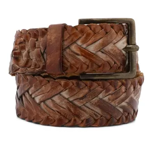 Proem Belt-Tan Rustic White
