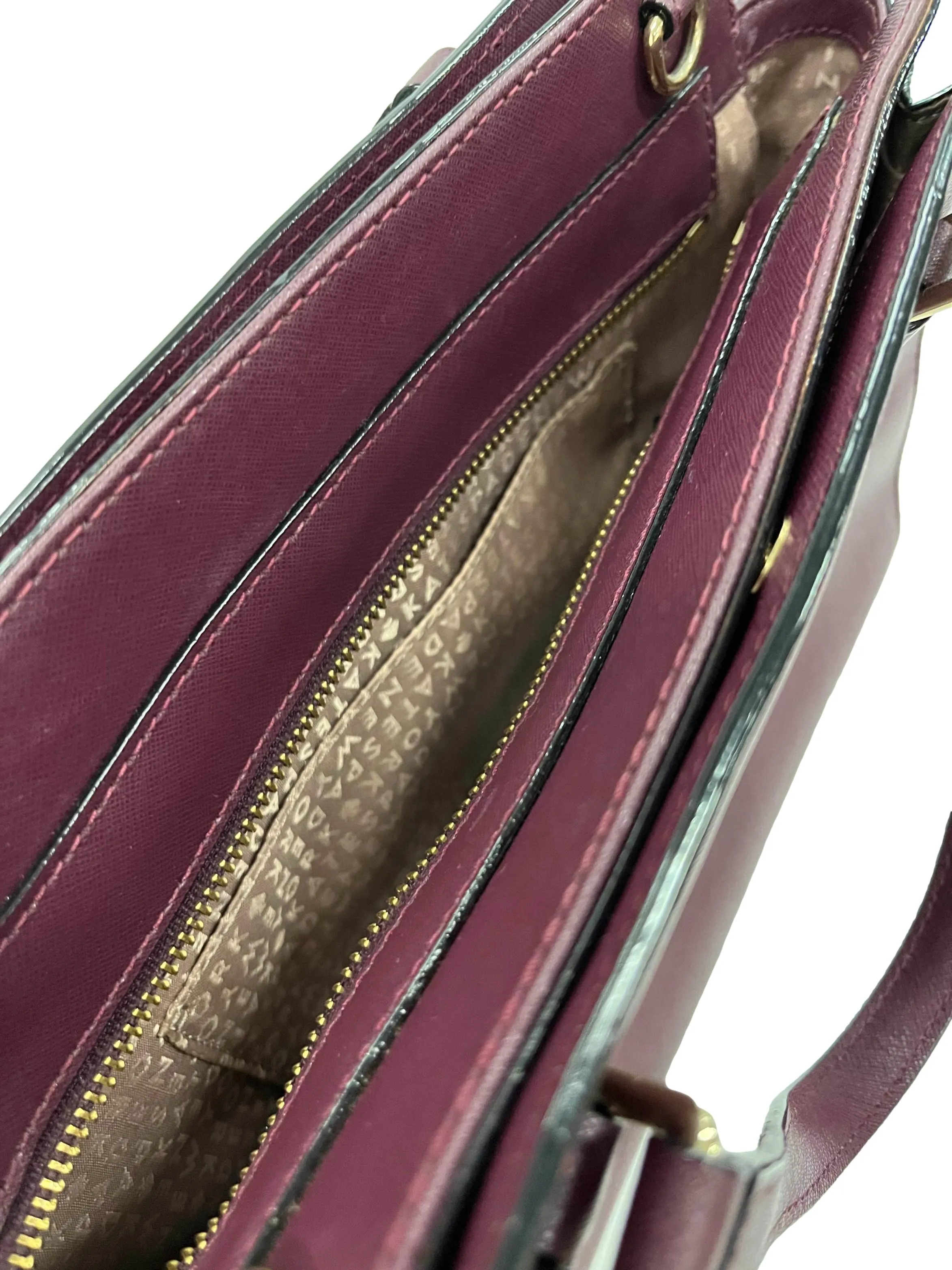 Purple Evangeline Laurel Way Satchel