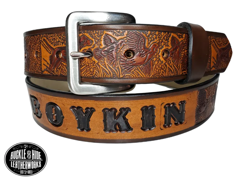 "The Retriever" Leather Belt