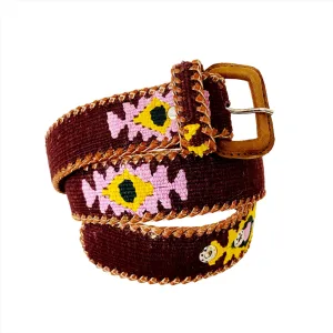 Rancho Belt - Dark Brown Multi