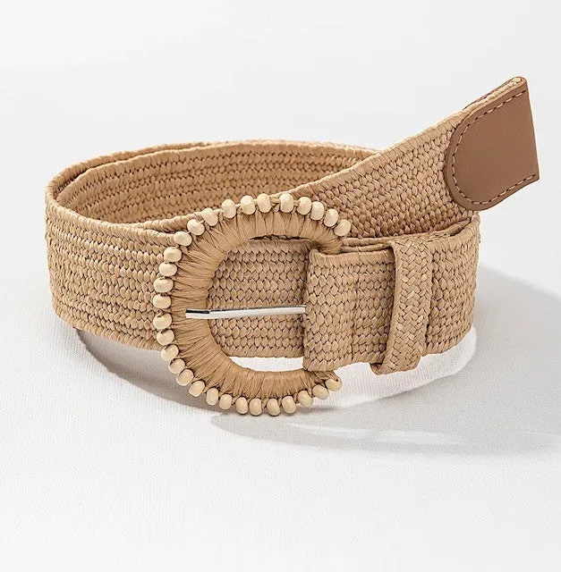 Rattan Belt - Horse Shoe