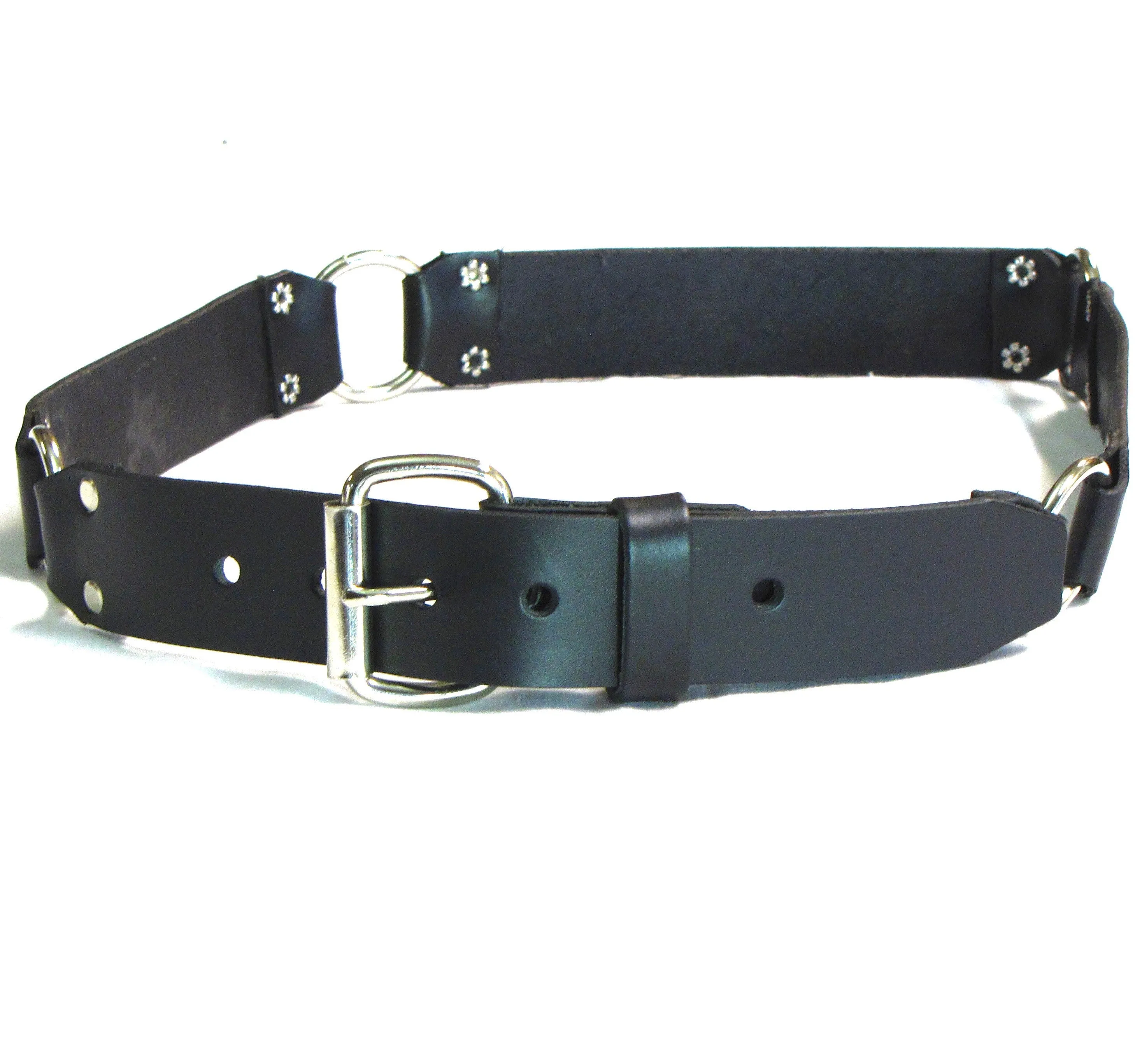 RB-118  1 1/2" Ring Belt- Happy Face