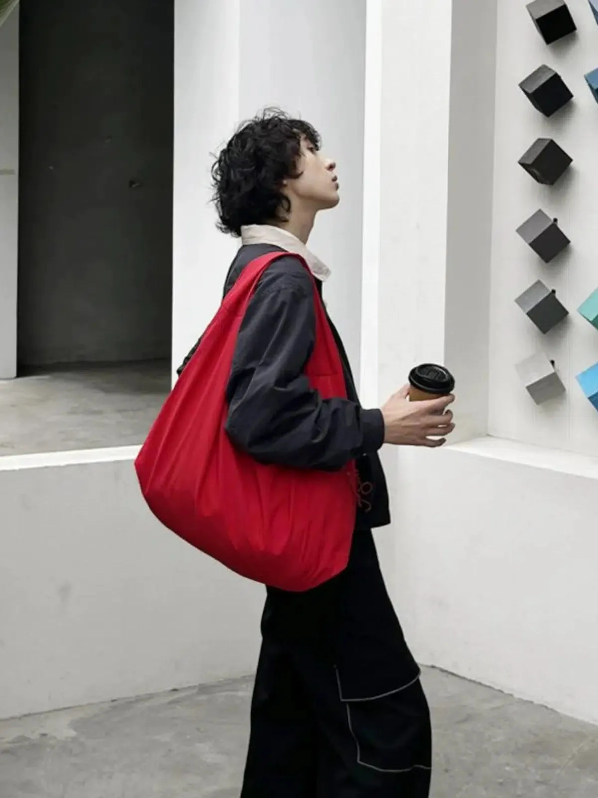Retro Large Capacity Tote Bag
