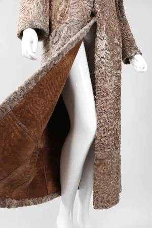 Reversible Shearling Lamb Coat
