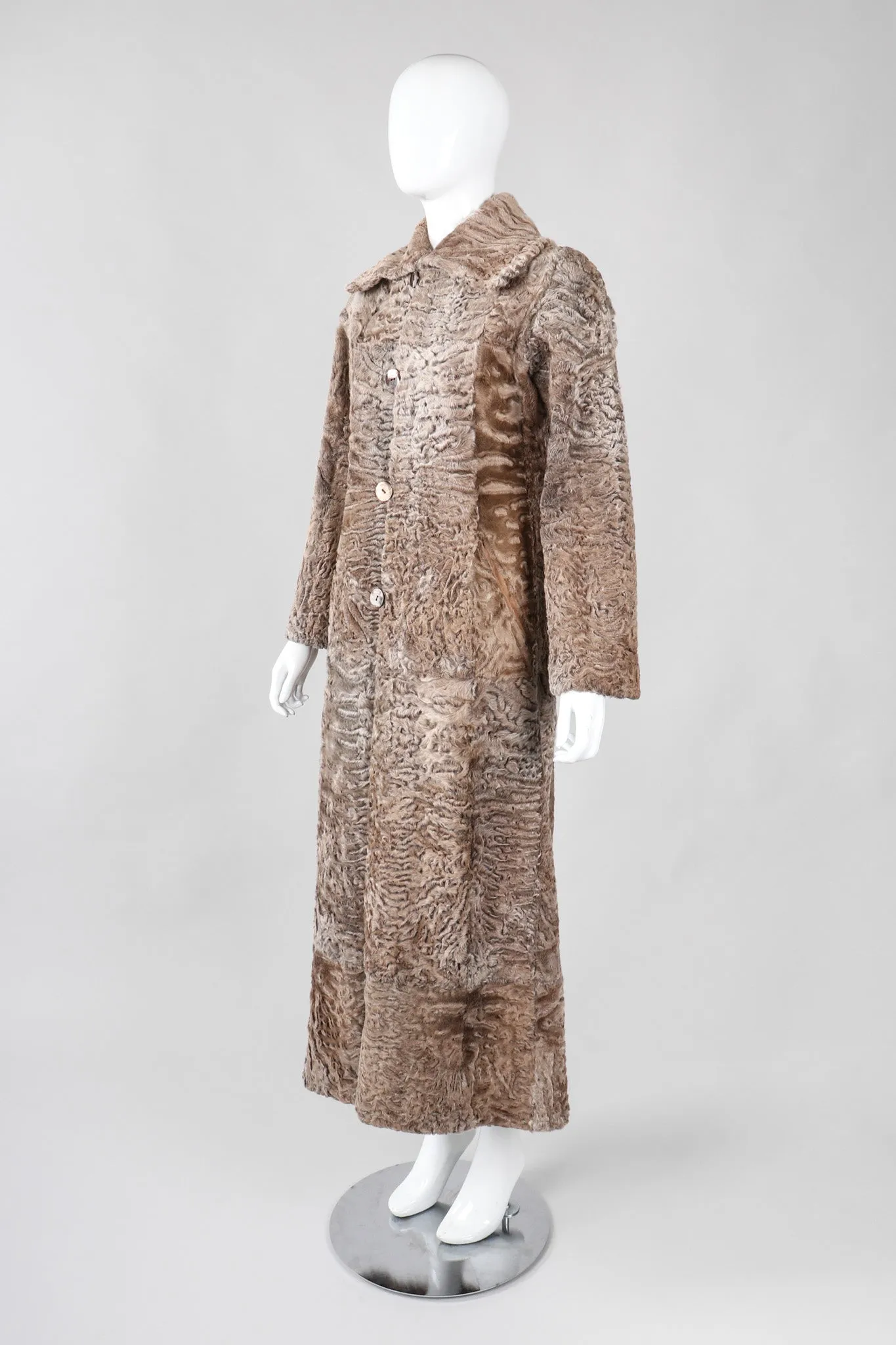 Reversible Shearling Lamb Coat