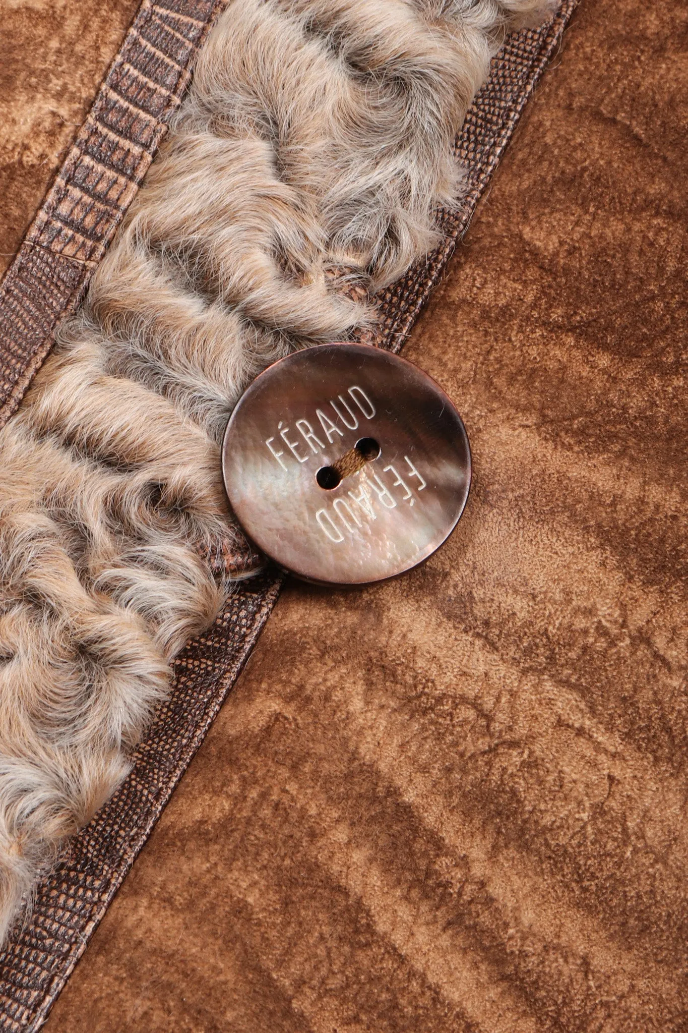 Reversible Shearling Lamb Coat