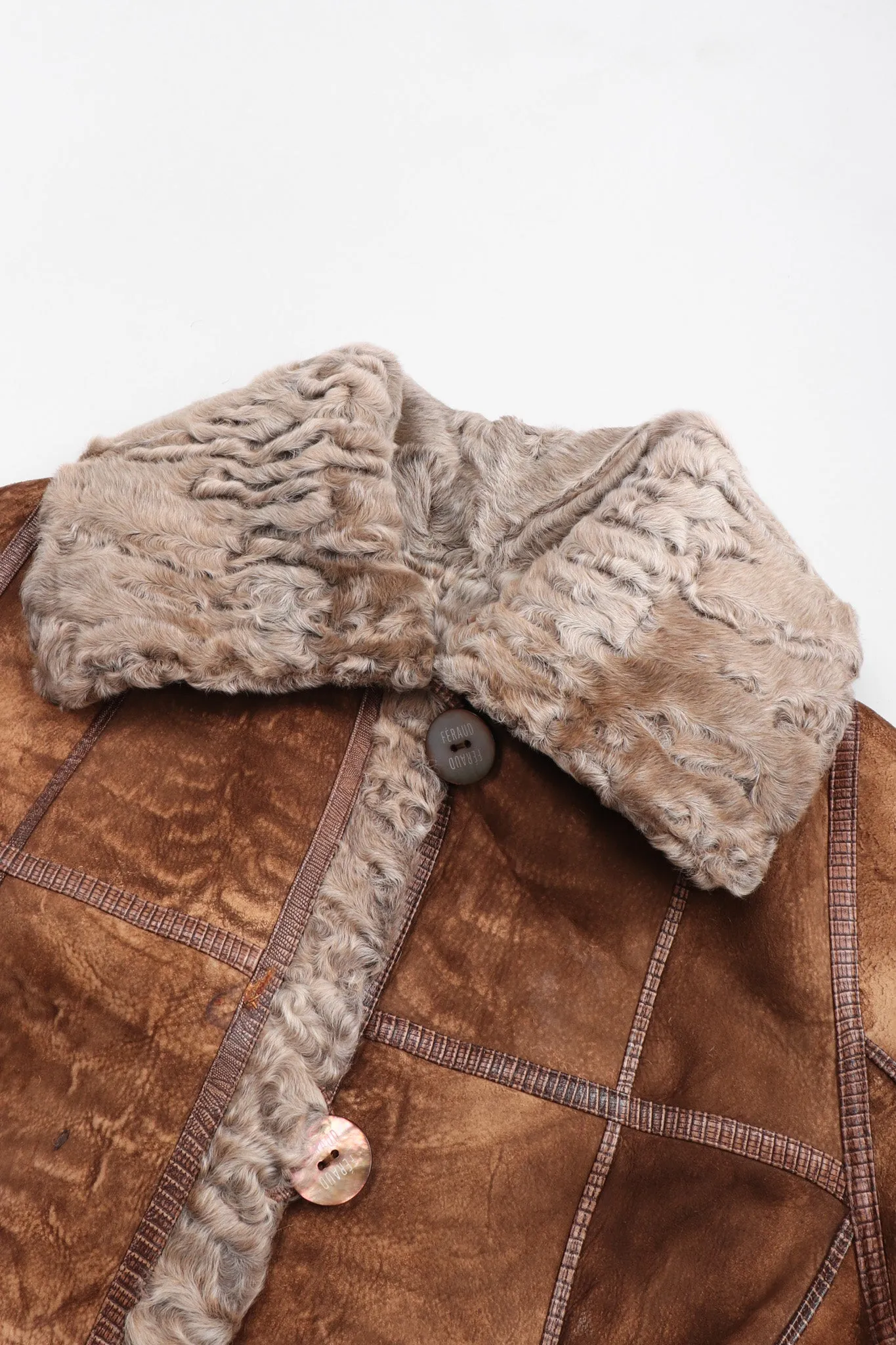 Reversible Shearling Lamb Coat