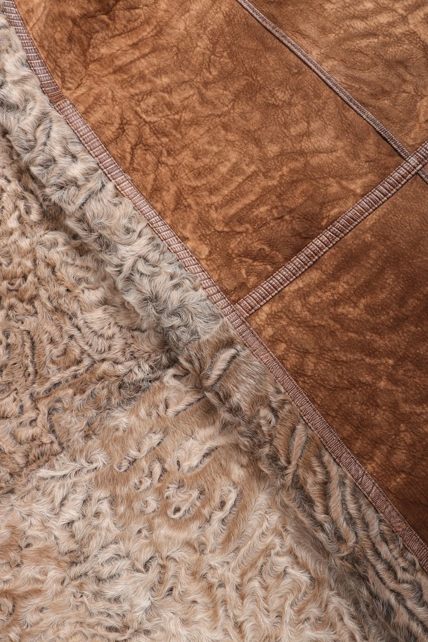 Reversible Shearling Lamb Coat
