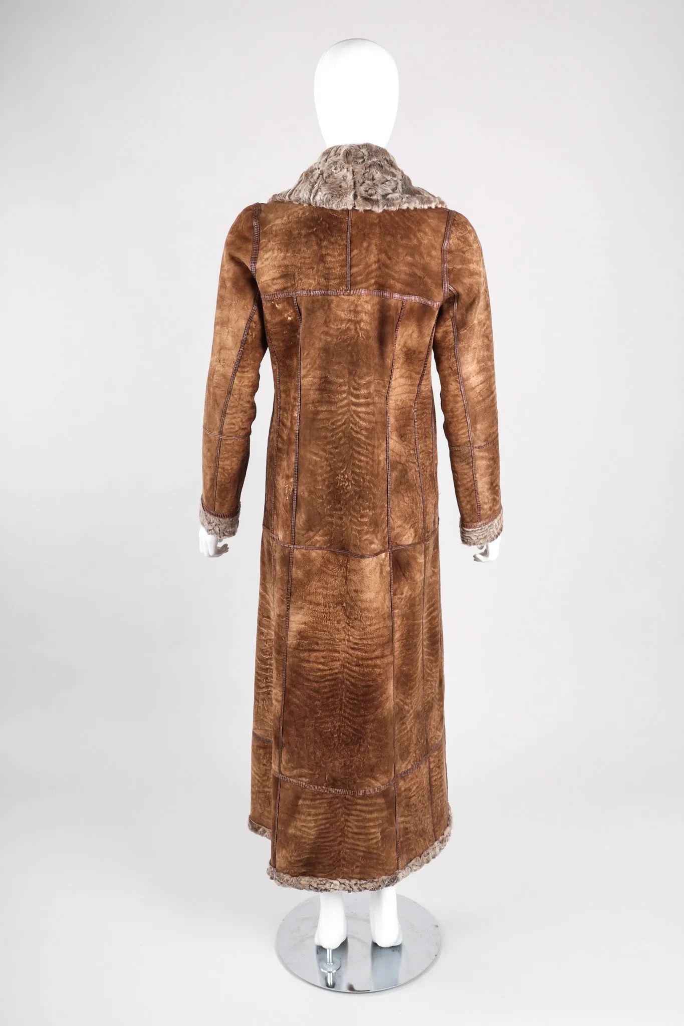 Reversible Shearling Lamb Coat