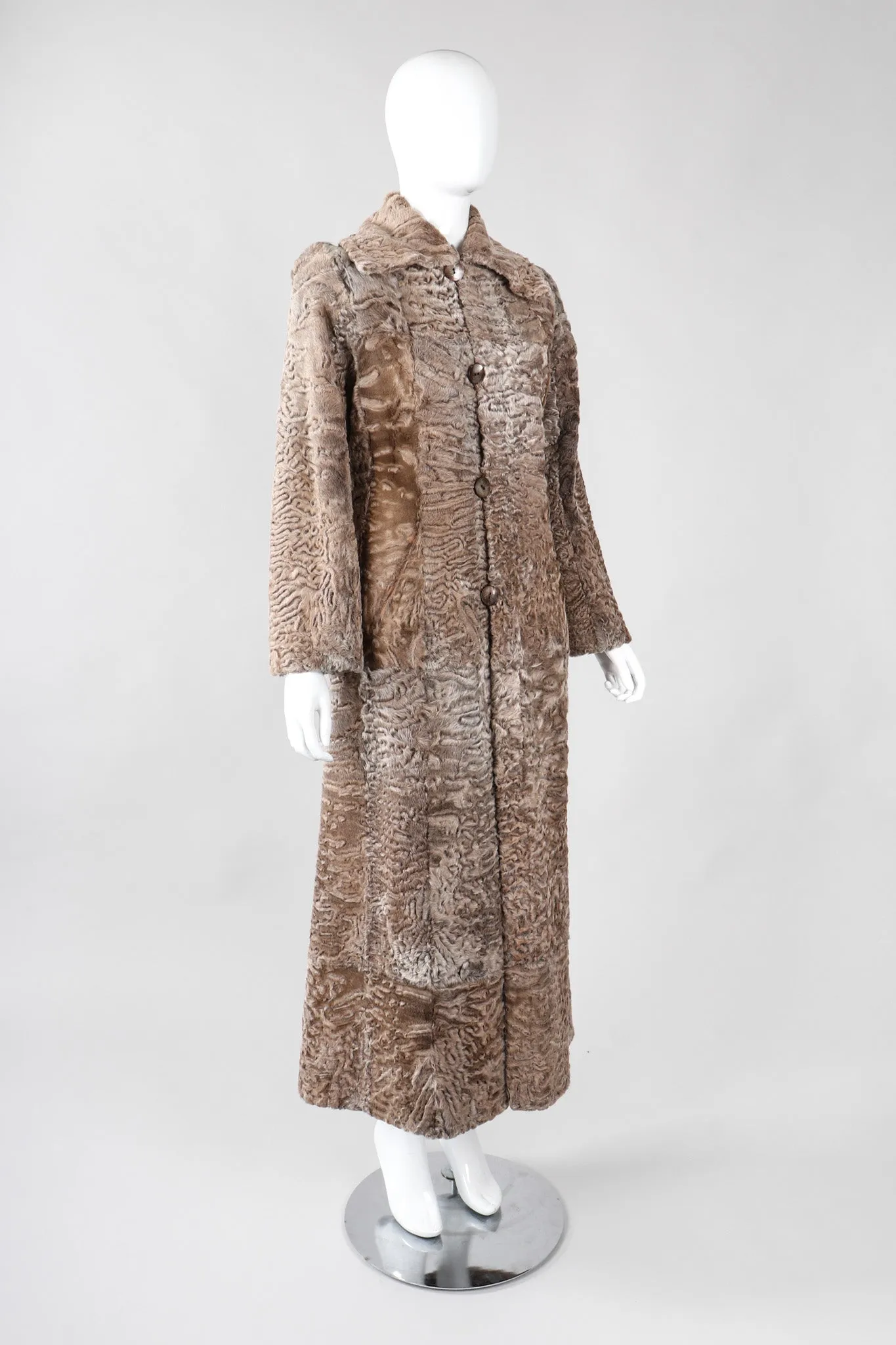 Reversible Shearling Lamb Coat