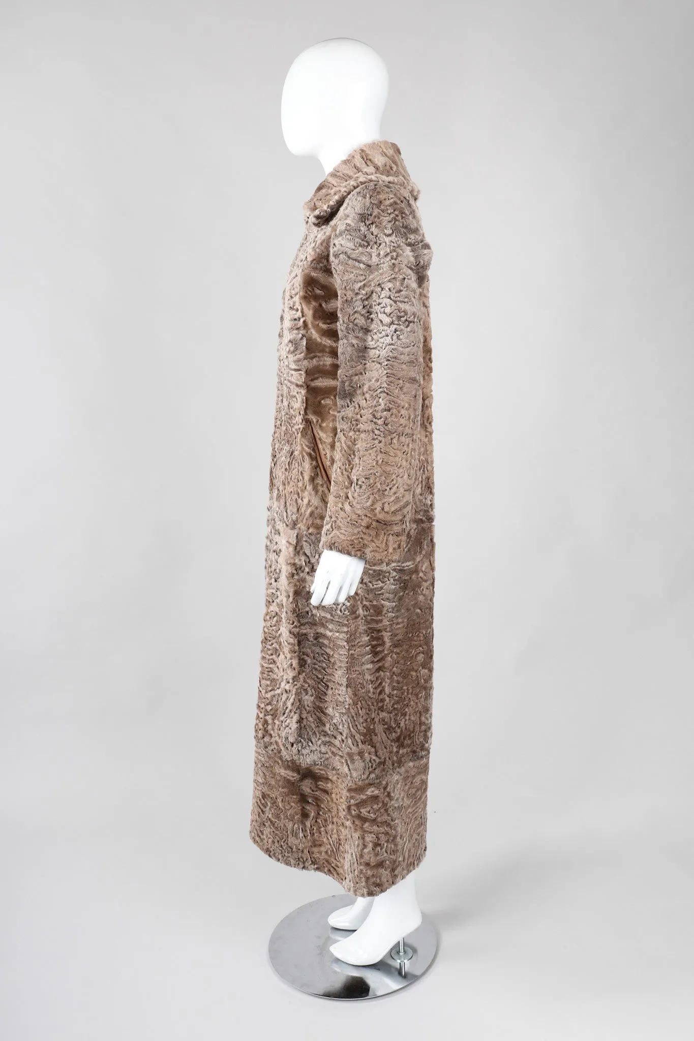 Reversible Shearling Lamb Coat