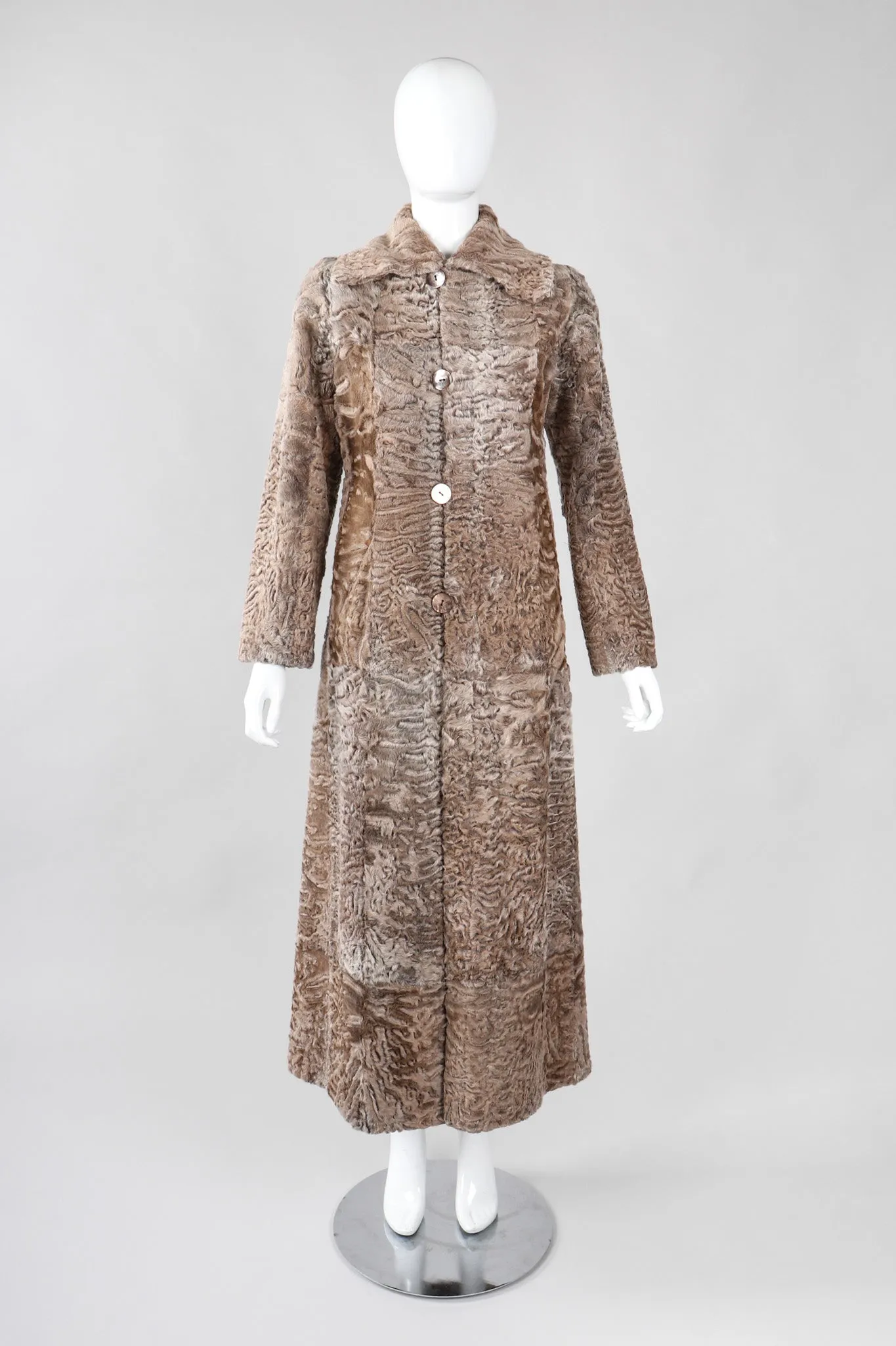 Reversible Shearling Lamb Coat