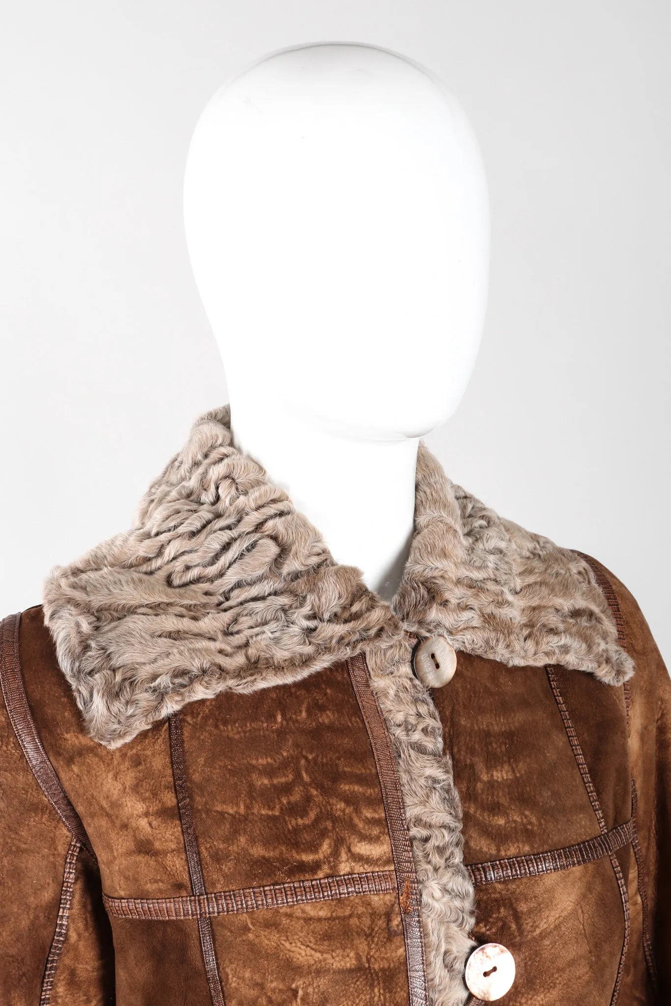 Reversible Shearling Lamb Coat