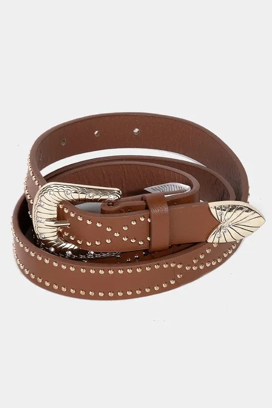 Rhinestone Cowgirl Western Belt