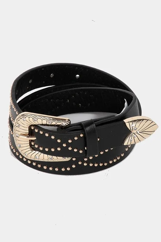 Rhinestone Cowgirl Western Belt