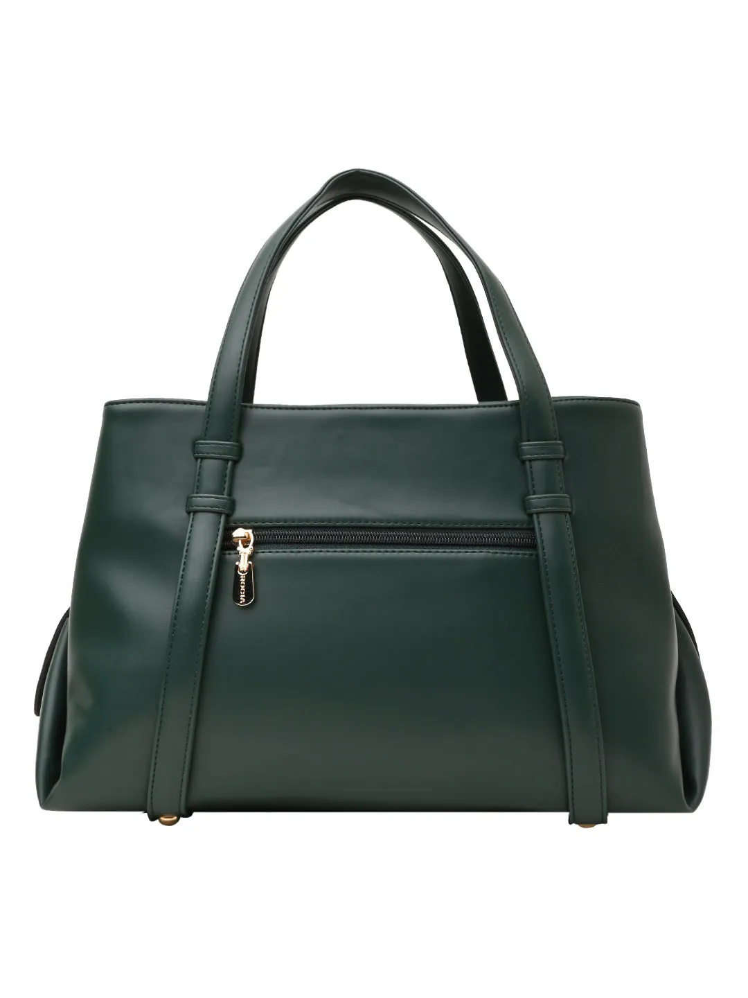 Rocia By Regal Green Women Solid Multi Compartent Work Bag