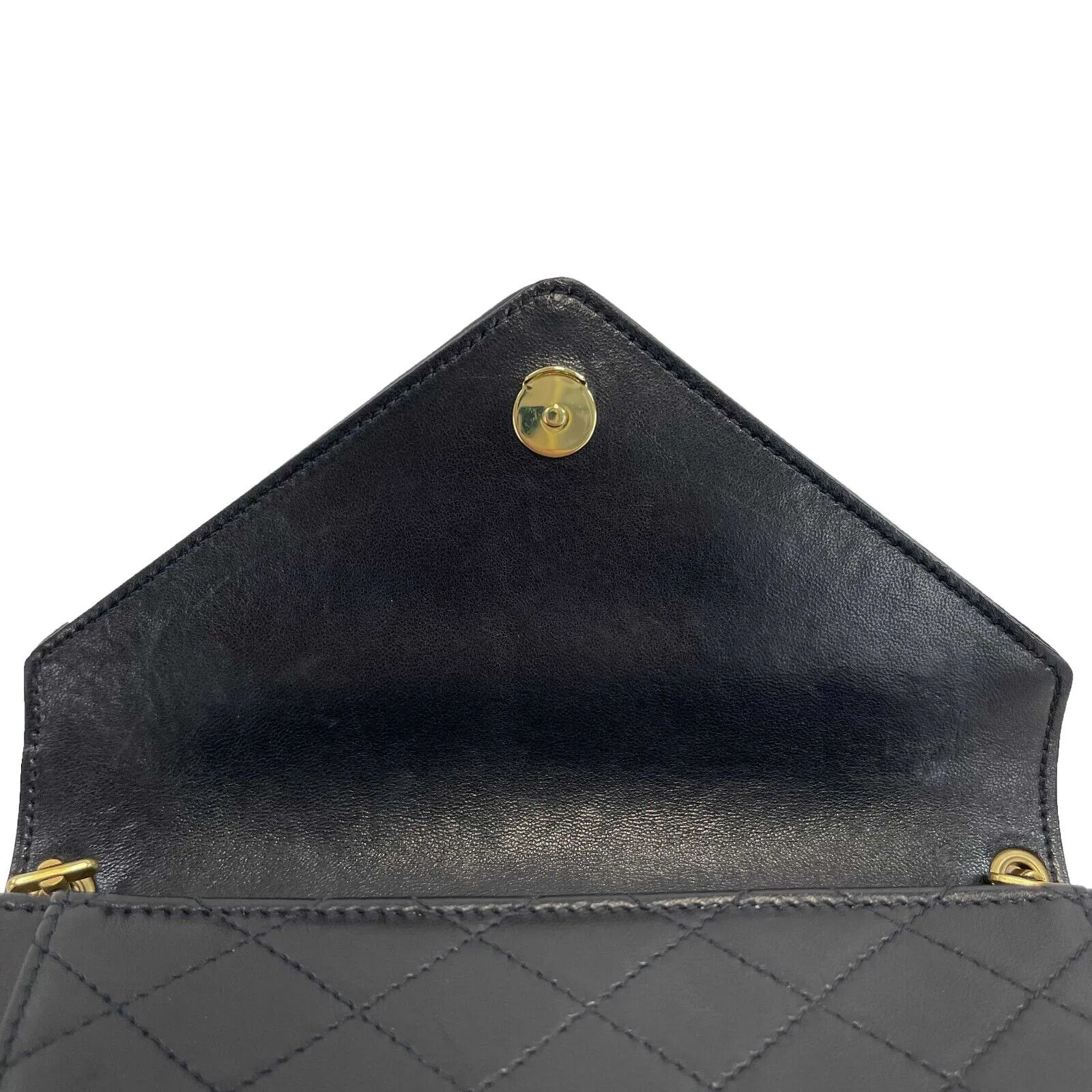 Saint Laurent - Gaby Mini Satchel in Black Quilted Lambskin Leather - Crossbody