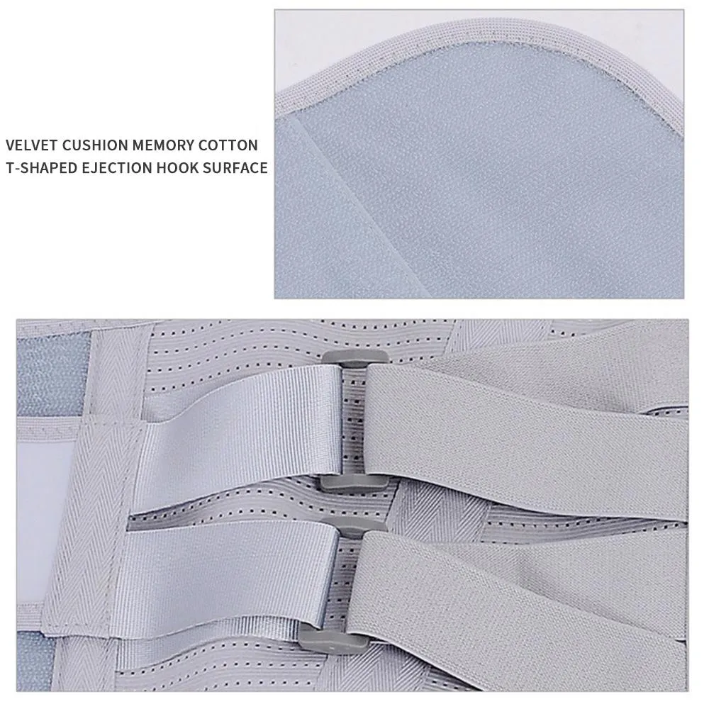 Self-heating Magnetic Steel Plates Waist Support Back Brace Belt
