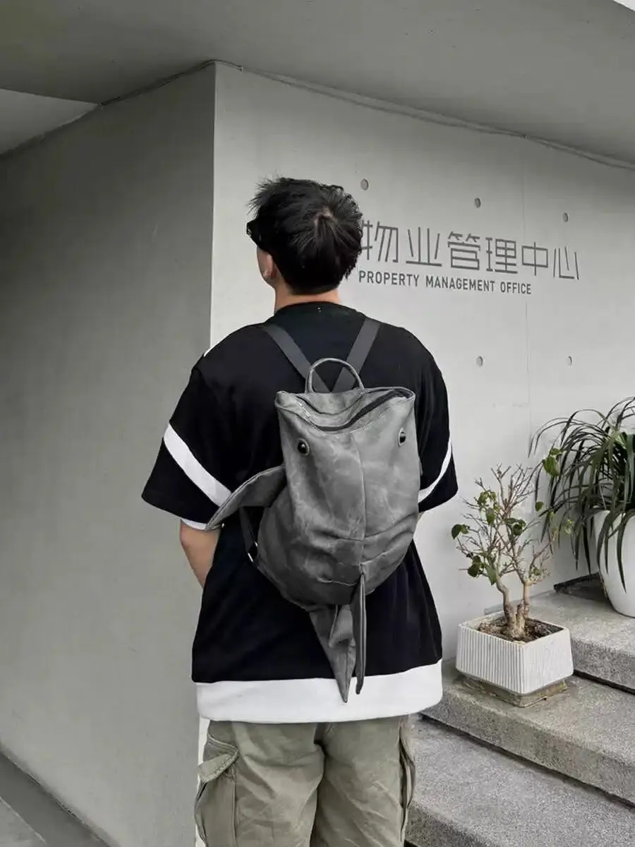 Shark-Shaped Backpack