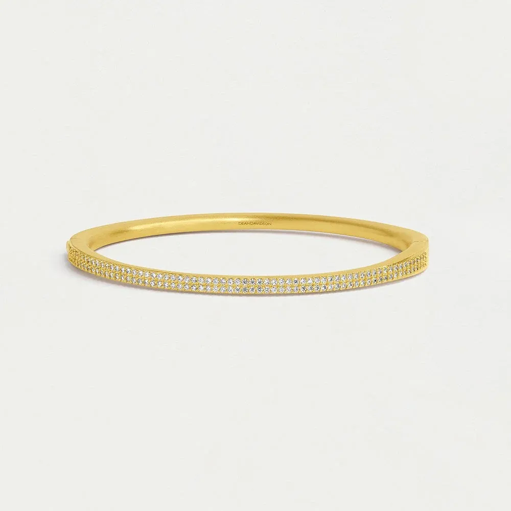 Signature Pave Hinge Bangle