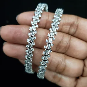 SILVER toNE Bangles Set