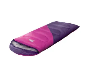Sleeping Bag Bags Kid 172cm Camping Hiking Thermal Pink