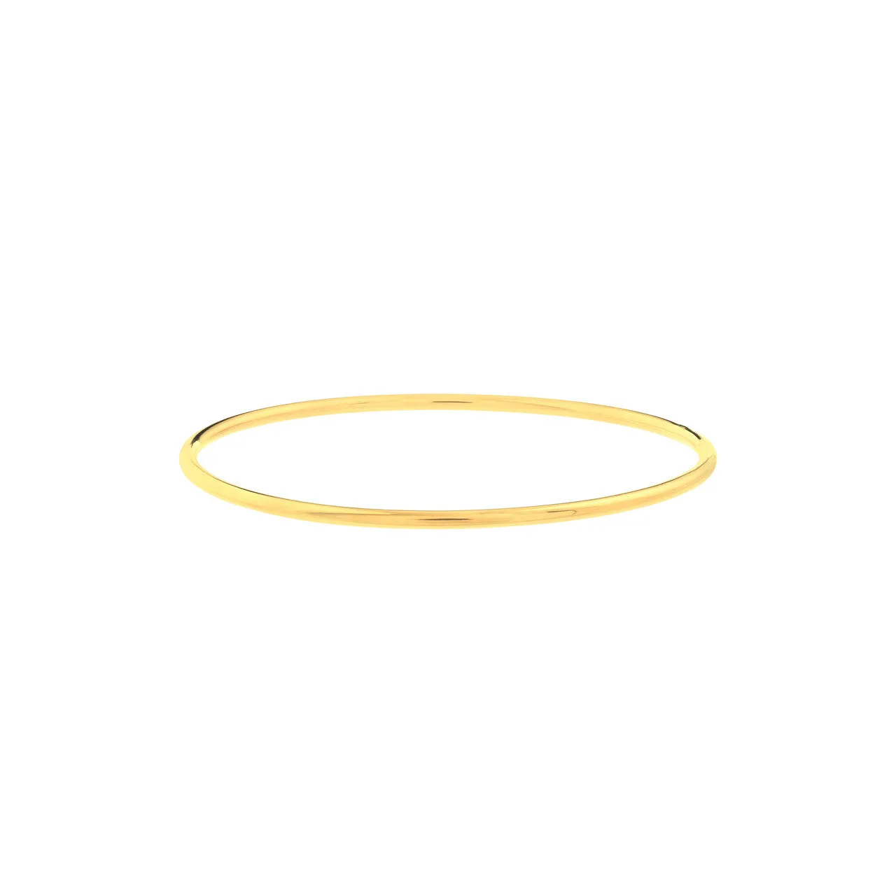 Slip-On Polished Tube Bangle