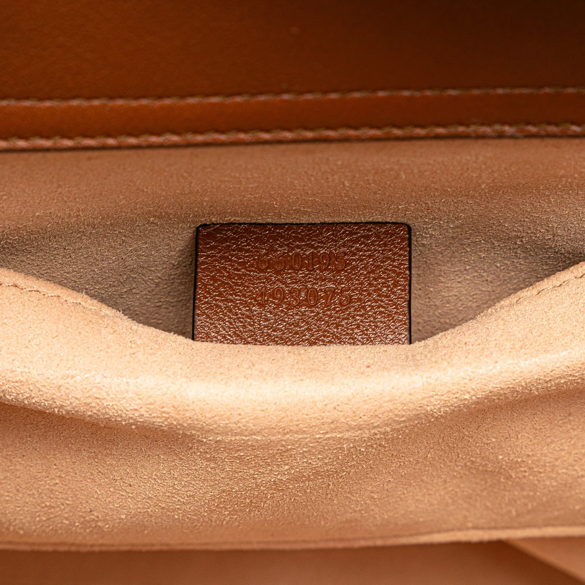 Small Leather Bamboo Diana Satchel