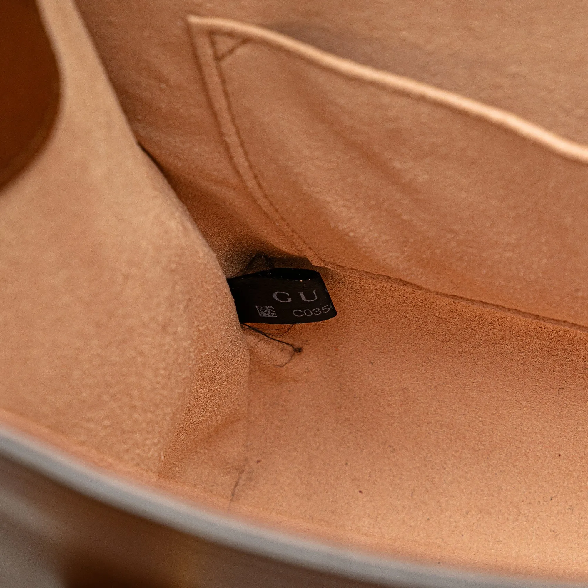 Small Leather Bamboo Diana Satchel