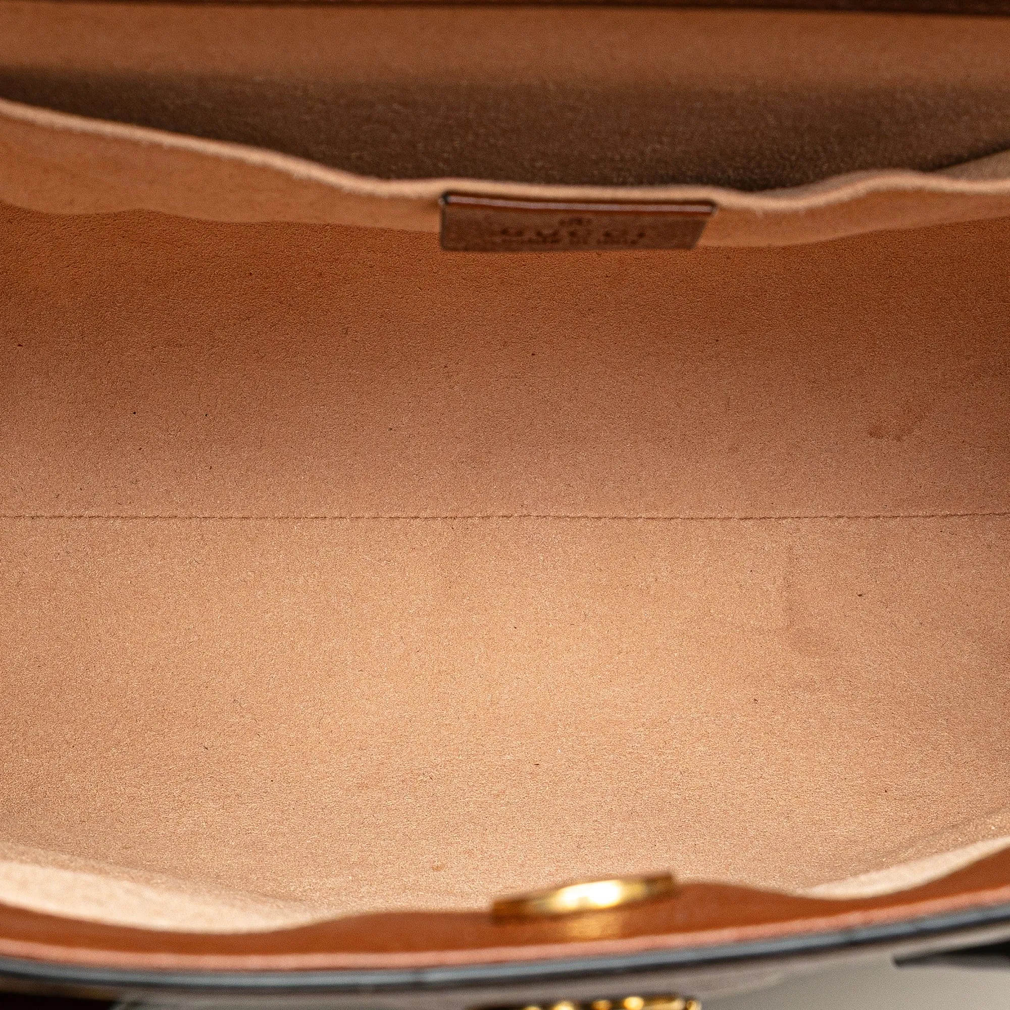 Small Leather Bamboo Diana Satchel