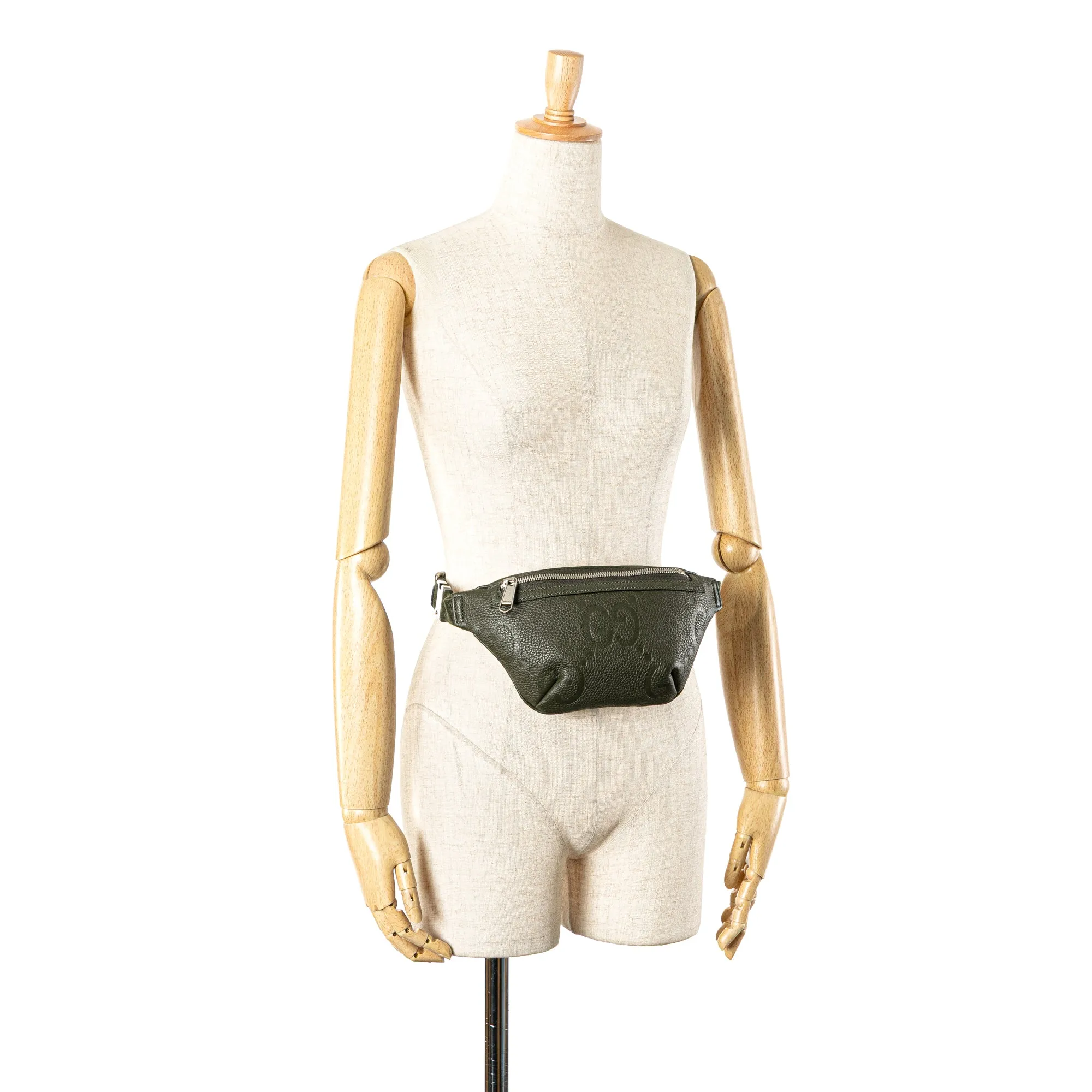 Small Leather Jumbo GG Belt Bag