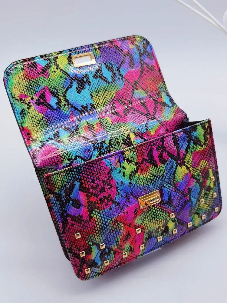 Snake Print Bag