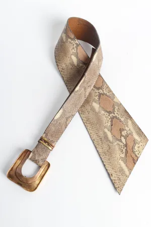 Snake Wrap Waist Belt
