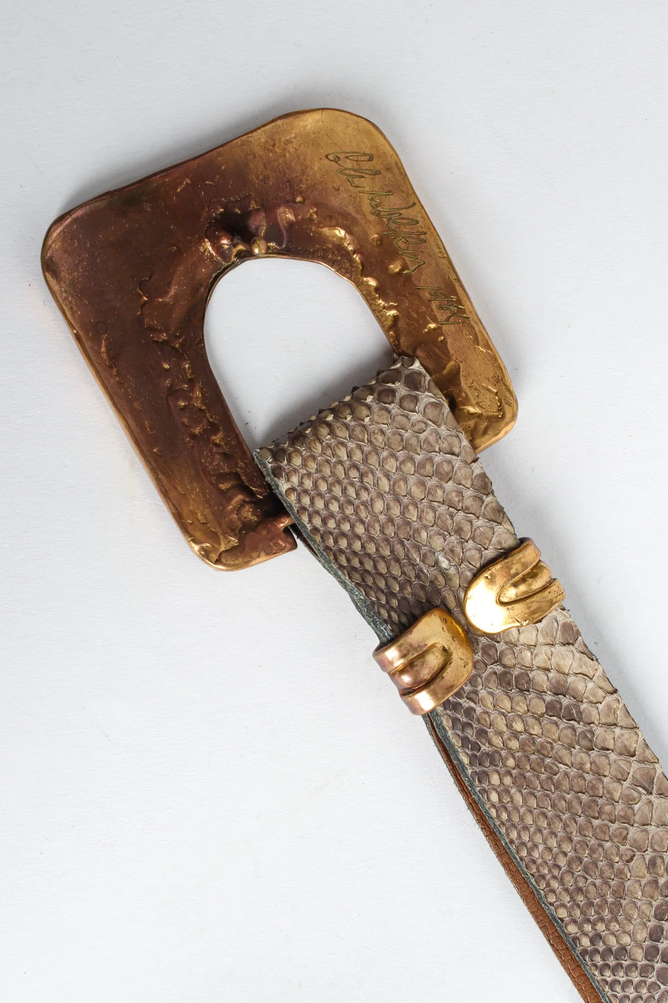Snake Wrap Waist Belt