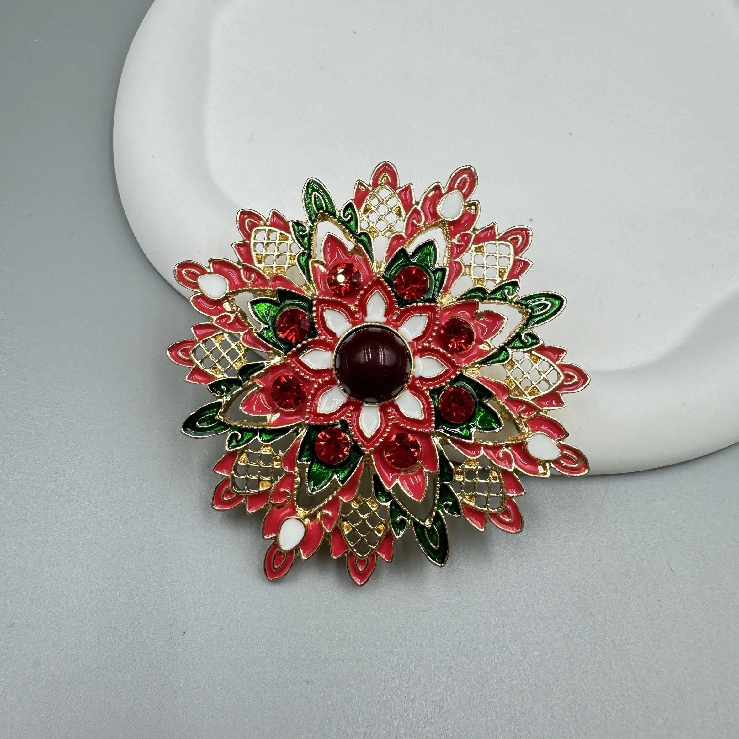 Snowflake Alloy Brooch Pin PA5134