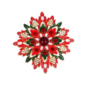 Snowflake Alloy Brooch Pin PA5134