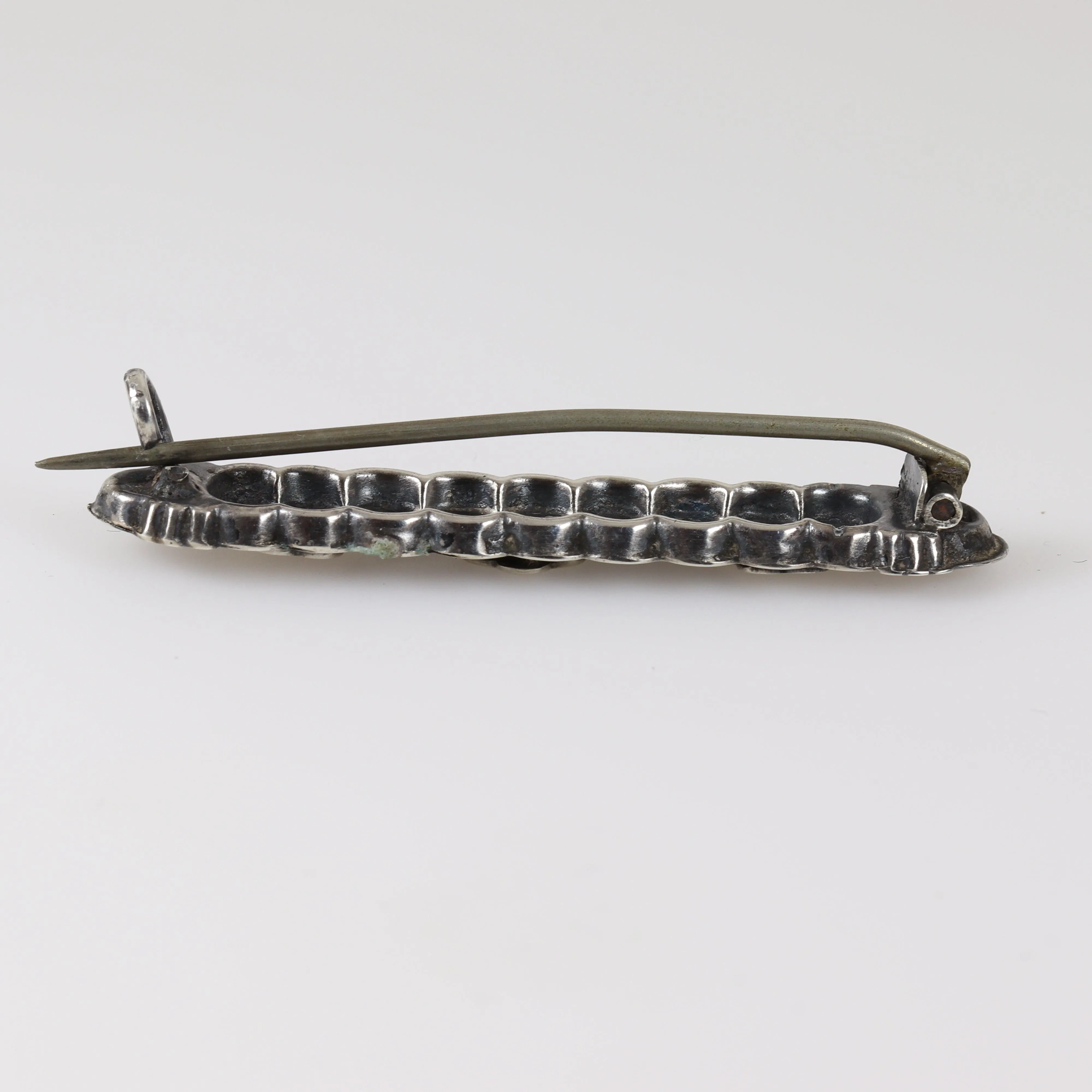 SOLD OUT: Antique English Sterling Silver Jewelry | Ornate Etched Handcrafted Pin
