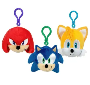 SONIC the Hedgehog Plush Keychain 10cm - Assorted