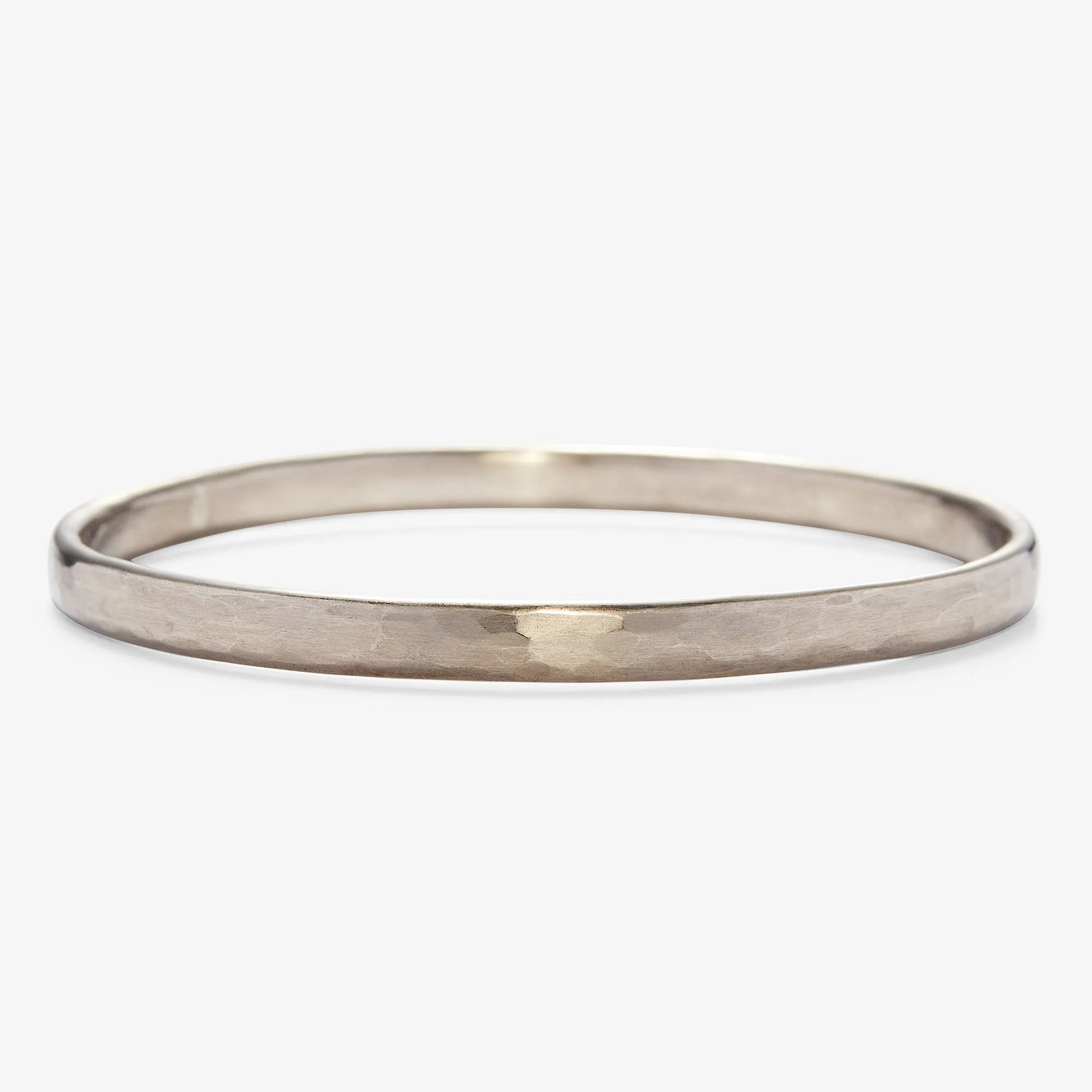 Sonoma Hammered Bangle in 18K Alpine Gold- 5mm