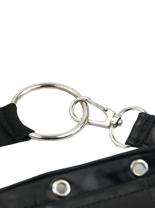 Steampunk Leather Pocket Waist Bag Corset Costume Accessories